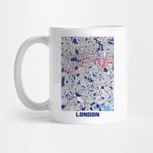 London - United Kingdom MilkTea City Map Mug